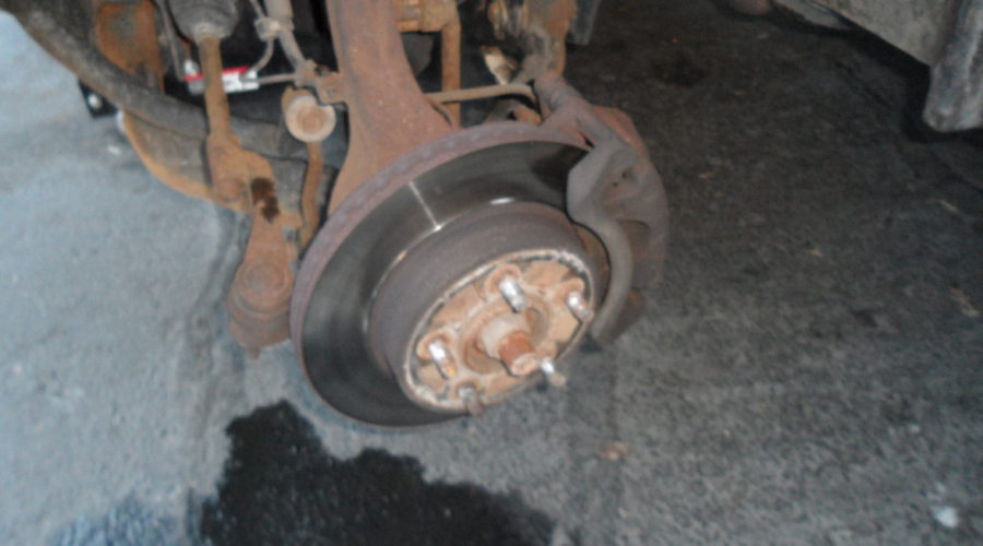 Brake job ’05 Jeep Liberty