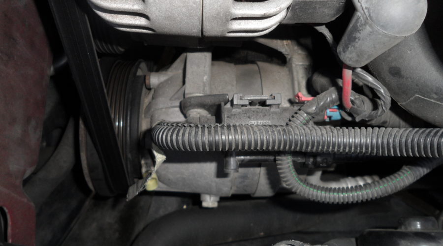 A/C Compressor Replacement & Charging (Alero)