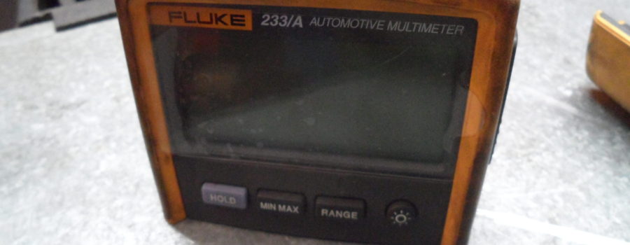 Trouble shooting a fault code on a Fluke multimeter