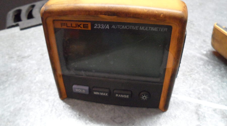 Trouble shooting a fault code on a Fluke multimeter