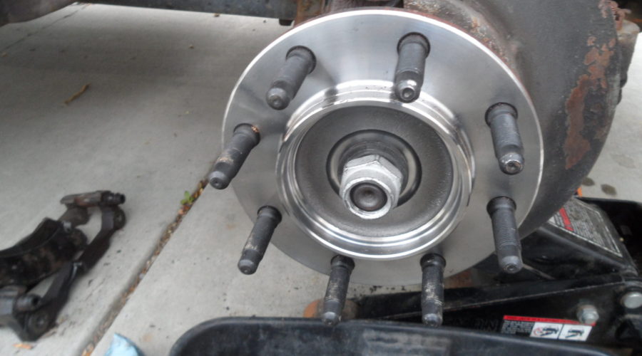 01′ Chevy 2500 wheel hub replacement