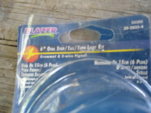 6" inch Oval light kit